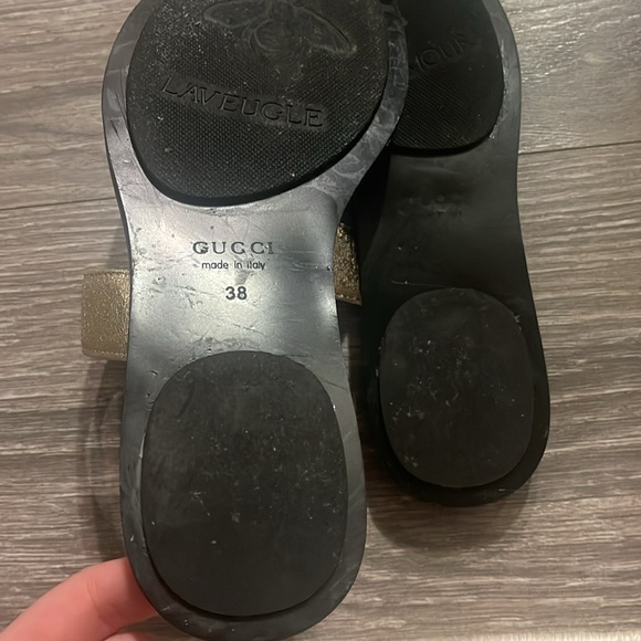 Gucci Marmont Thong Flip Flops - Picture 7 of 8